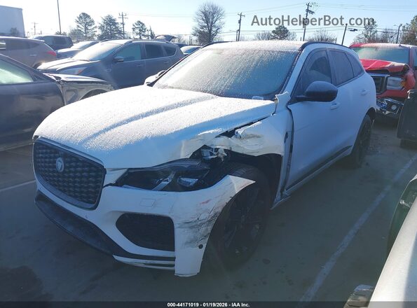 SADCT2FU8TA758391 2026 JAGUAR F-PACE Белый Передняя левая четверть