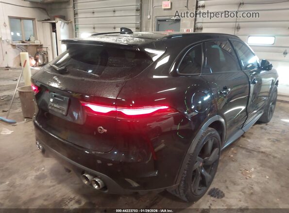 SADCZ2EEXMA682344 2021 JAGUAR F-PACE Black Задня права чверть