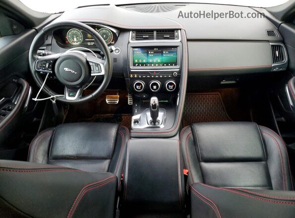 SADF12FX1L1Z83331 2020 JAGUAR E-PACE Gray წინა პანელის ხედი