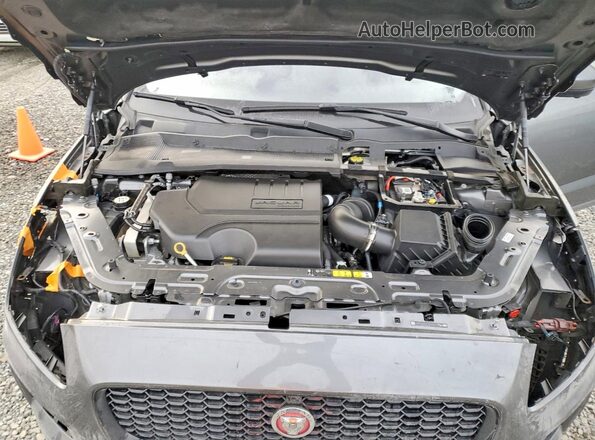 SADF12FX1L1Z83331 2020 JAGUAR E-PACE Gray ძრავის განყოფილების ხედი