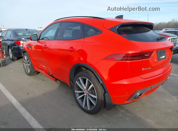 SADF12FX2L1Z80468 2020 JAGUAR E-PACE Orange Tył lewy