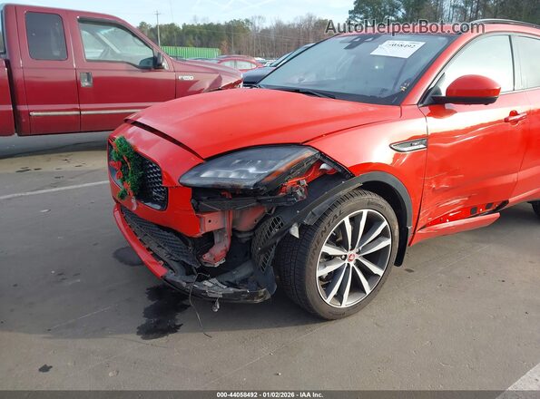 SADF12FX2L1Z80468 2020 JAGUAR E-PACE Orange Widok z przodu