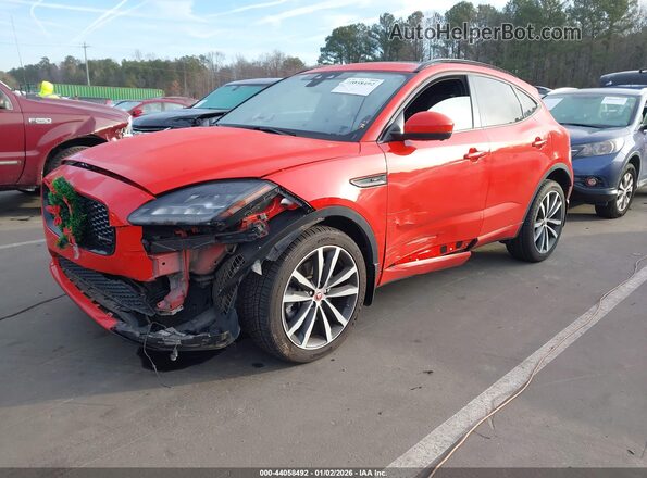 SADF12FX2L1Z80468 2020 JAGUAR E-PACE Orange Przód lewy
