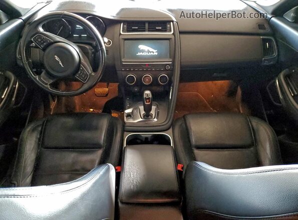 SADFJ2FX2J1Z30781 2018 JAGUAR E-PACE Синий Вид панели приборов