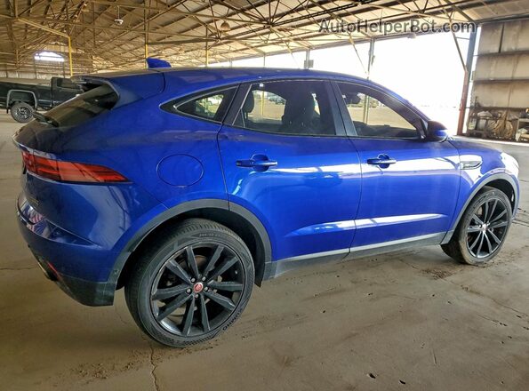 SADFJ2FX2J1Z30781 2018 JAGUAR E-PACE Синий Задняя правая четверть