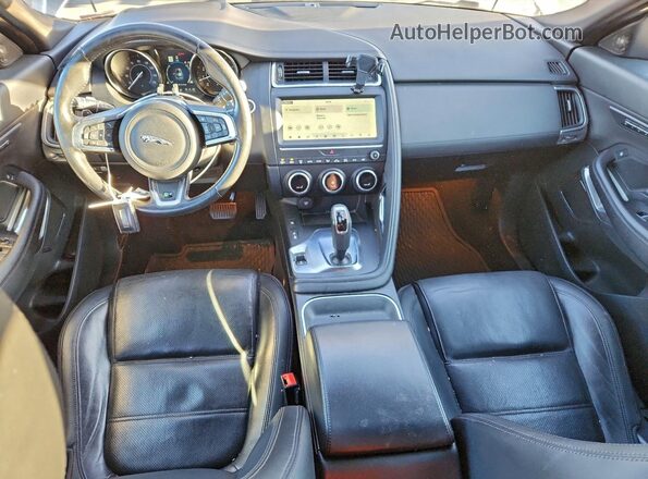 SADFJ2FX4K1Z69003 2019 JAGUAR E-PACE Beige Vista del salpicadero