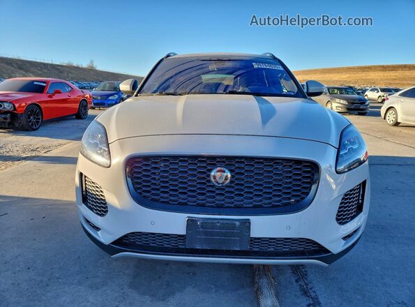 SADFJ2FX4K1Z69003 2019 JAGUAR E-PACE Beige Vista frontal
