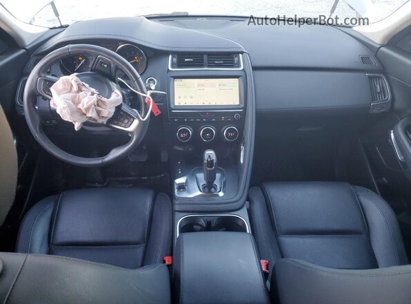 SADFJ2FX5K1Z55952 2019 JAGUAR E-PACE Beige წინა პანელის ხედი
