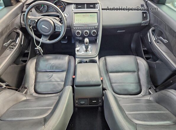 SADFJ2FX8J1Z05044 2018 JAGUAR E-PACE Silver Widok deski rozdzielczej