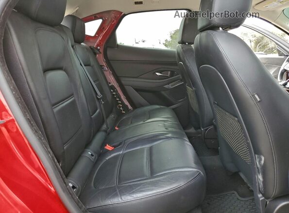 SADFJ2FXXK1Z62847 2019 JAGUAR E-PACE Red Rear seats view