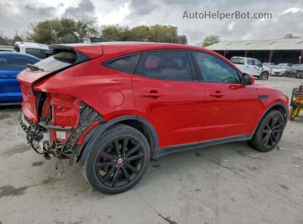 SADFJ2FXXK1Z62847 2019 JAGUAR E-PACE Red Rear right