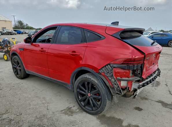 SADFJ2FXXK1Z62847 2019 JAGUAR E-PACE Red Rear left