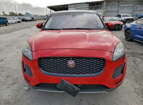 SADFJ2FXXK1Z62847 2019 JAGUAR E-PACE Red Front view