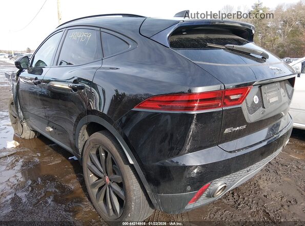 SADFK2FX6L1Z75416 2020 JAGUAR E-PACE Черный Задняя левая четверть