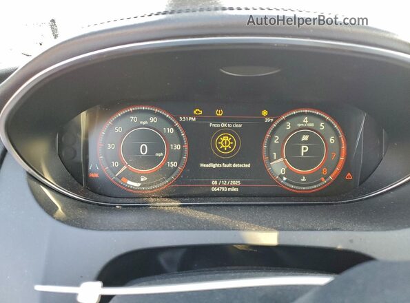 SADFK2FX9L1Z76351 2020 JAGUAR E-PACE White Vista del cuadro de instrumentos