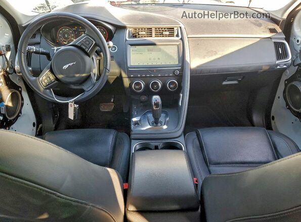 SADFK2FX9L1Z76351 2020 JAGUAR E-PACE White Vista del salpicadero