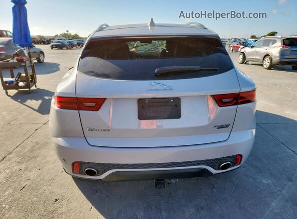 SADFM2GX2K1Z34479 2019 JAGUAR E-PACE Silver Rear view
