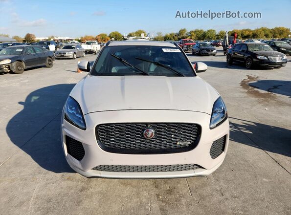 SADFM2GX2K1Z34479 2019 JAGUAR E-PACE Silver Front view