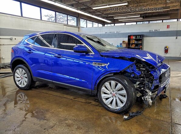 SADFP2FX0K1Z43609 2019 JAGUAR E-PACE Blue Przód prawy