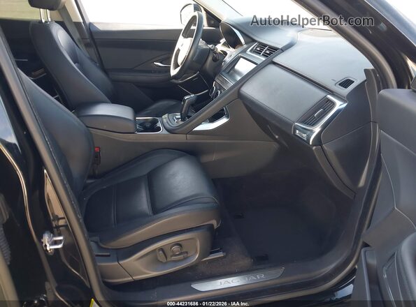 SADFP2FX4J1Z14371 2018 JAGUAR E-PACE Black Սալոնի դիմացի տեսք