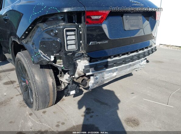SADFP2FX4J1Z14371 2018 JAGUAR E-PACE Black Դիմացի տեսք