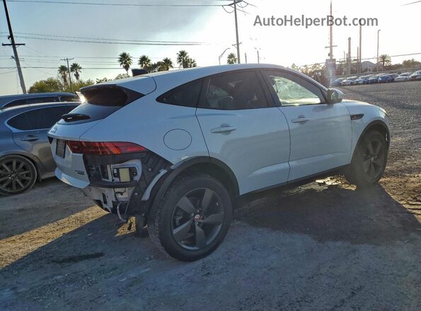 SADFP2FX6J1Z15389 2018 JAGUAR E-PACE White უკანა მარჯვენა