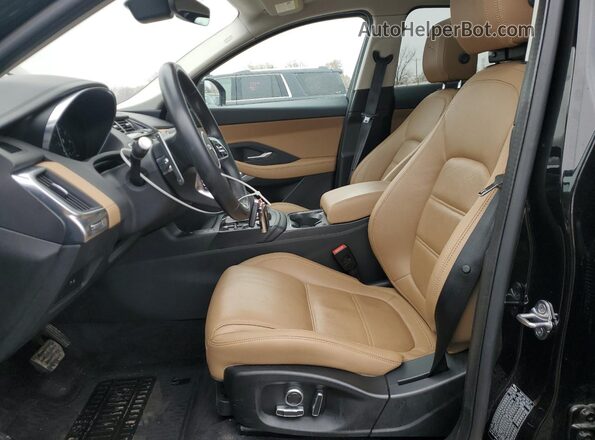 SADFP2FX6M1027603 2021 JAGUAR E-PACE Черный Вид салона спереди