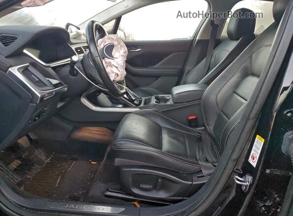 SADHB2S17L1F84630 2020 JAGUAR I-PACE Black წინა სალონის ხედი