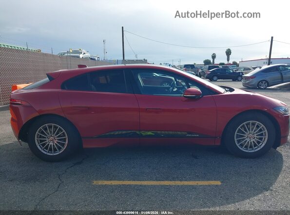 SADHB2S1XL1F79163 2020 JAGUAR I-PACE Red Vista interior trasera