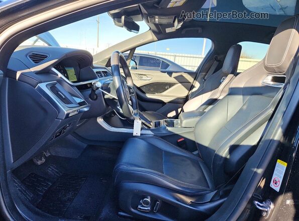 SADHC2S1XL1F81458 2020 JAGUAR I-PACE Black წინა სალონის ხედი