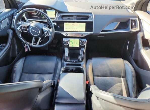 SADHC2S1XL1F81458 2020 JAGUAR I-PACE Black წინა პანელის ხედი