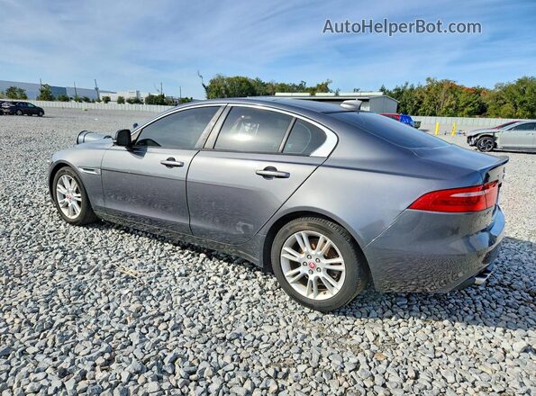 SAJAD4BN8HA952387 2017 JAGUAR XF Серый Задняя левая четверть