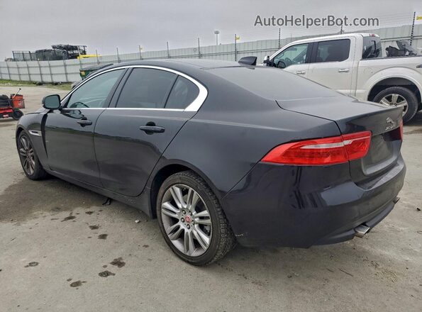 SAJAD4FXXKCP53025 2019 JAGUAR XF Black Trasero izquierdo