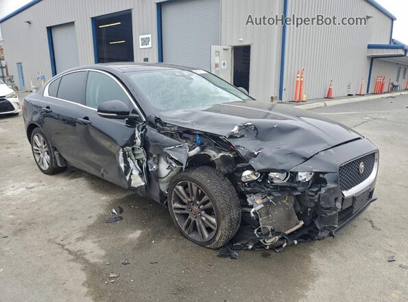 SAJAD4FXXKCP53025 2019 JAGUAR XF Black Delantero derecho