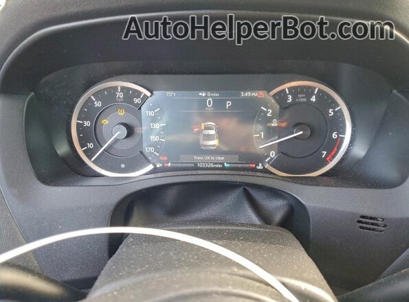 SAJAE4FX3LCP63734 2020 JAGUAR XF Gray Widok zestawu wskaźników