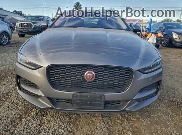 SAJAE4FX3LCP63734 2020 JAGUAR XF Gray Widok z przodu