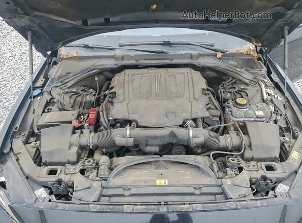 SAJAF4BV3HA961198 2017 JAGUAR XF Black Widok wnętrza z tyłu