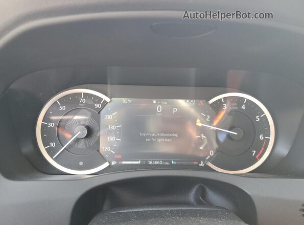 SAJAJ4FX1LCP55577 2020 JAGUAR XF White Вид щитка приладів