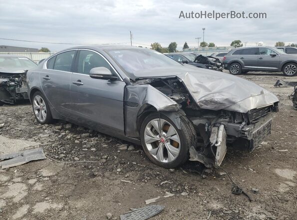 SAJAJ4FX7LCP64526 2020 JAGUAR XF Серый Передняя правая четверть
