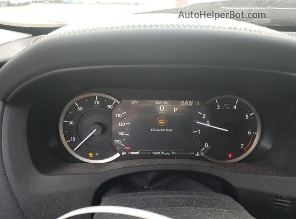 SAJAJ4FX7LCP64526 2020 JAGUAR XF Серый Вид щитка приборов