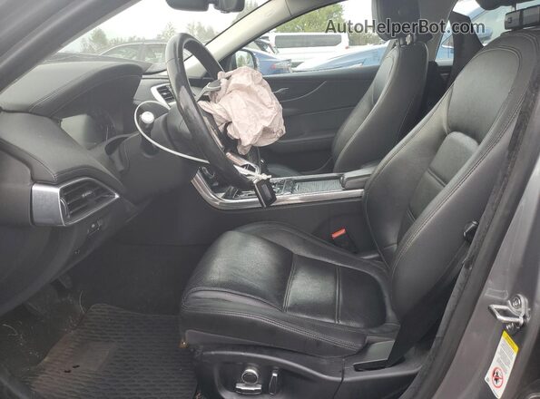 SAJAJ4FX7LCP64526 2020 JAGUAR XF Серый Вид салона спереди