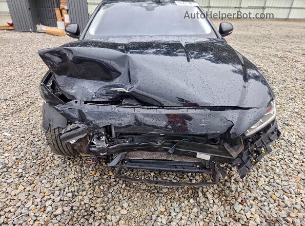 SAJAK4FX8JCP23025 2018 JAGUAR XF Черный Вид задней части салона