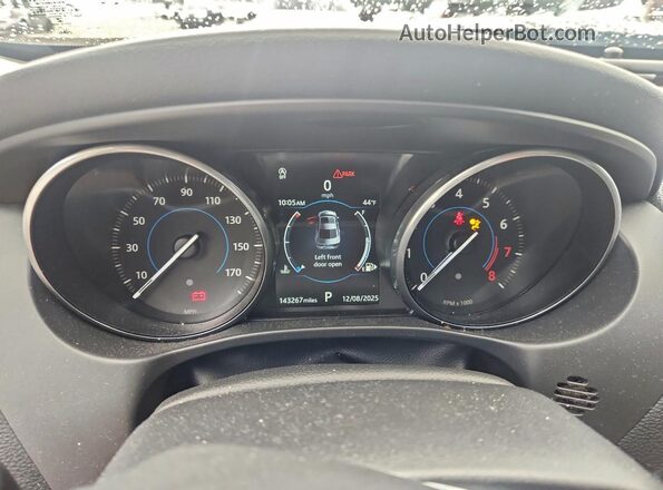 SAJAK4FX8JCP23025 2018 JAGUAR XF Черный Вид щитка приборов
