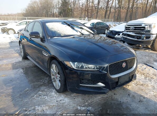 SAJAL4BN0HA972409 2017 JAGUAR XF Черный Вид спереди