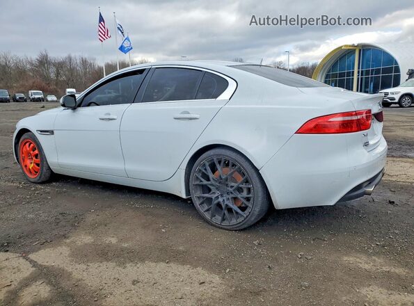 SAJAN4EV3JCP17768 2018 JAGUAR XF Белый Задняя левая четверть