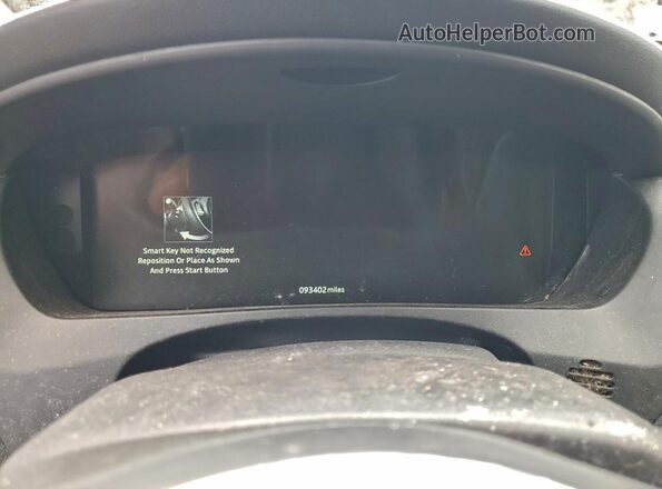 SAJAN4EV3JCP17768 2018 JAGUAR XF Белый Вид щитка приборов