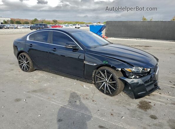 SAJAR4FX3KCP48394 2019 JAGUAR XF Черный Передняя правая четверть