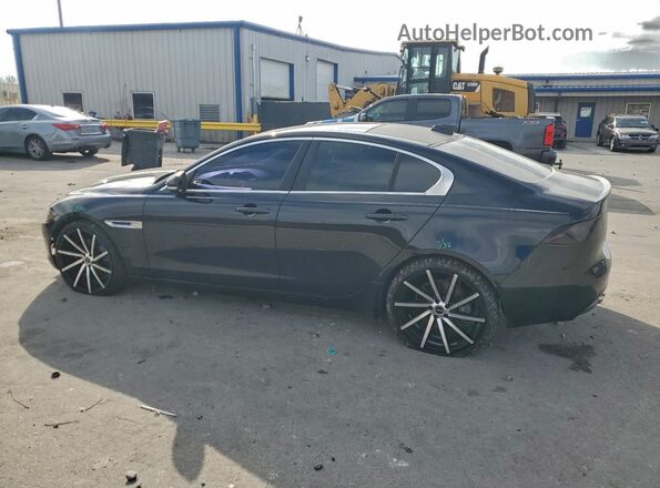 SAJAR4FX3KCP48394 2019 JAGUAR XF Черный Задняя левая четверть