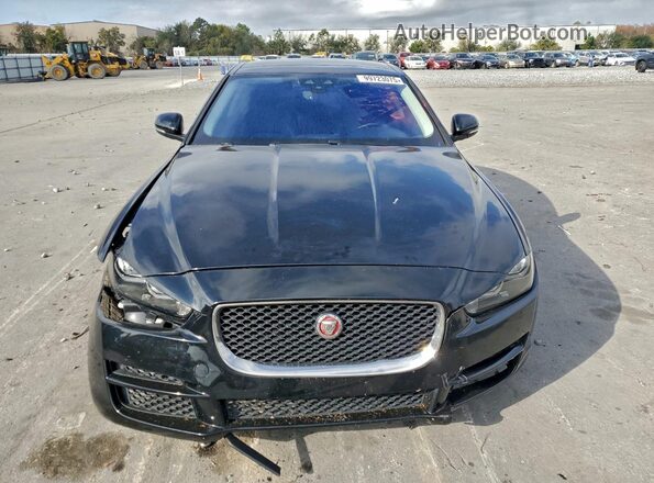 SAJAR4FX3KCP48394 2019 JAGUAR XF Черный Вид спереди