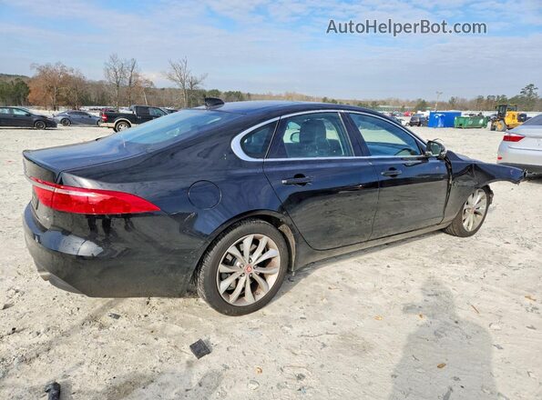 SAJBD4FX0KCY79186 2019 JAGUAR XF Black Tył prawy